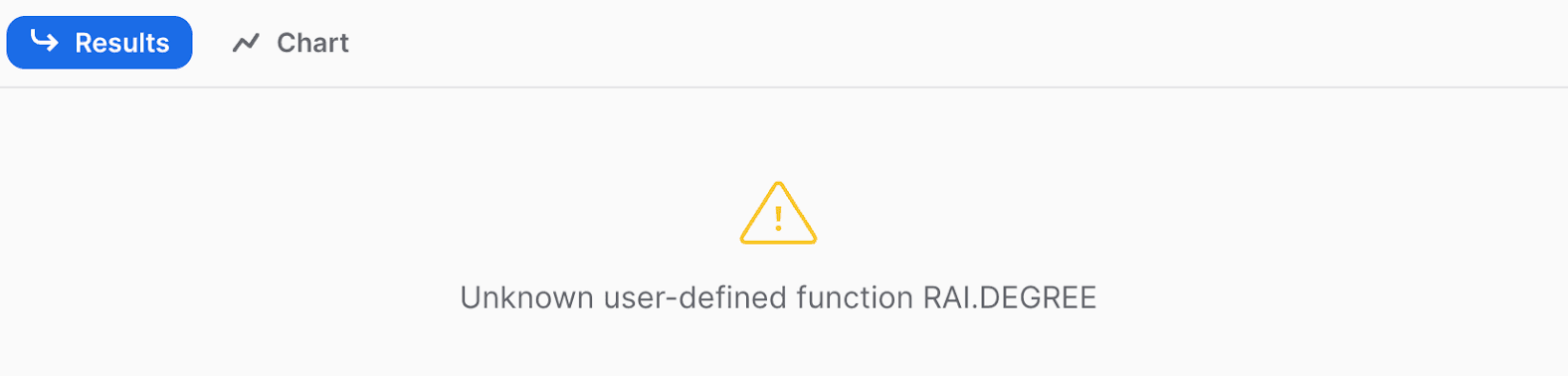 abort_on_error example from the RAI Console